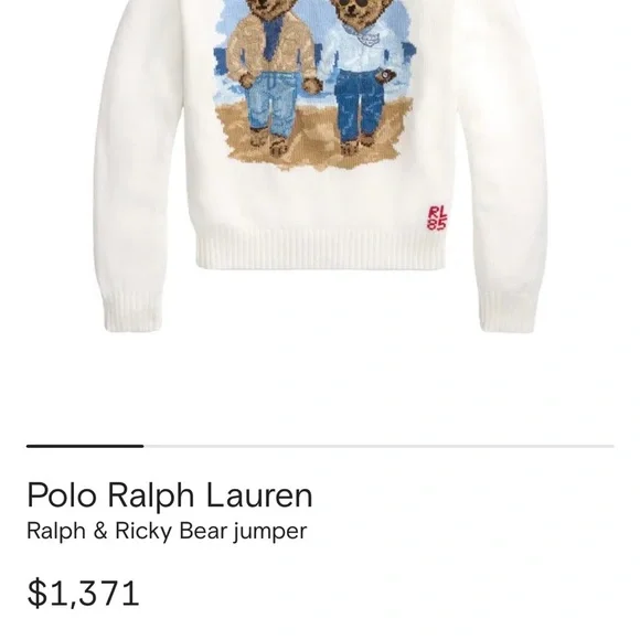 NWT Ralph & Ricky Bear jumper - Picture 6 of 11